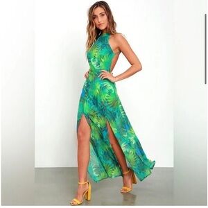 Lulus Hawaiian dress